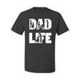 thumbnail image 2 of Wild Bobby,Dad Life Kids Father Husband Best Dad Gift, Father's Day, Men Graphic Tees, Charcoal, Medium, 2 of 3