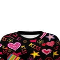 thumbnail image 5 of AMERTEER Chandails en Molleton de la Saint-Valentin pour Femmes Manches Longues Col Rond Pull, 5 of 5
