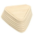 thumbnail image 4 of Bread Triangle Bread Proofing Baskets with Liner Dough Rising Rattan Handmade Rattan Bowl, 4 of 8
