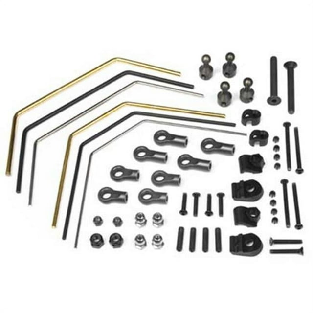HPI Racing HPI86618 Sway Bar Set Baja-5 Spare Parts, Black