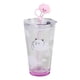 thumbnail image 2 of Copa de creativo Lindo oso de nube a prueba de Hogar a prueba de 401-500ml Botella de agua Taza de verano Taza de paja para sala de Copa de agua rosa Baoblaze COUD WATERCUP, 2 of 7