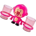 thumbnail image 3 of Kids Cartoon Automatic Toothpaste Dispenser Wall Mounted Toothbrush Holder with 2 Mugs Set for Bathroom, 3 of 5