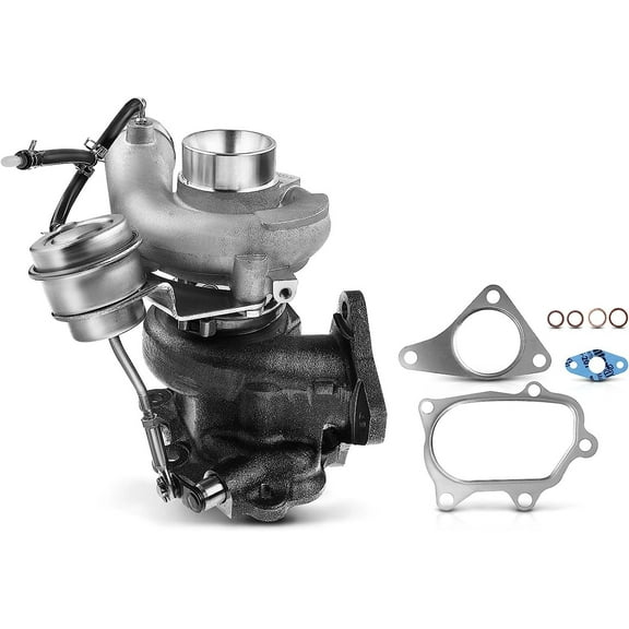 A-Premium Complete Turbo Turbocharger Kit, with Wastegate Actuator & Gasket, Compatible with Subaru Baja 2004-2006, Forester 2004-2008, Impreza 2002-2007, 2.0L 2.5L, Replace# 49377-04300, 14411-AA360