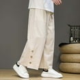 thumbnail image 3 of Vedolay Mens Pants Relaxed Fit Work Wear Outdoor Casual Pants Beige,4XL, 3 of 4