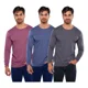 thumbnail image 1 of Paq 3 Playeras Manga Larga Para Hombre Alfani, Envio Gratis, 1 of 8