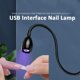 thumbnail image 5 of Lámpara secadora de uñas UV, lámpara de curado de gel de 3 W para aplicación de uñas de gel estilo americano con cabezal ajustable, lámpara de pegamento ultravioleta UV profesional adecuada para manic, 5 of 5