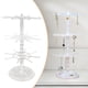 thumbnail image 5 of Expositor de llaveros, joyero, soporte de 3 niveles para bricolaje, elegante, para pulseras Claro, 5 of 8