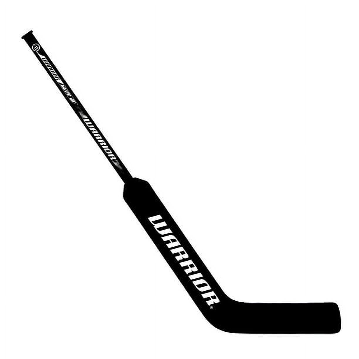 Warrior 45″ Youth Street Hockey Goalie Stick, Plastic Shaft – Black Paddle
