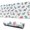 Colorful Dinosaur Assortment-1, variant on Long Mouse Pads for Desk,Colorful Dinosaur Assortment Pattern Desk Mats on Top Of Desks, Desk Mouse Pad Extra Large with 3mm Non-Slip Base and Stitched Edge for Gaming,Office,Work,Home 31.5"x11.8"
