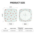thumbnail image 6 of Fotbe Strawberry Velvet Stretch Couch Cushion Cover Plush Cushion Slipcover for Chair Cushion Furniture Protector Seat Cushion Sofa Cover-16.9in, 6 of 9