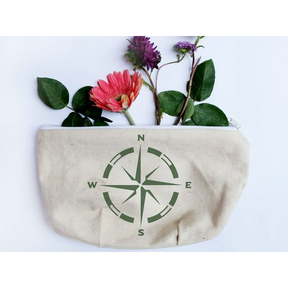 Nautical Compass Stencil - Art and Wall Stencil (6"x6")
