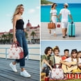 thumbnail image 7 of Insulated Lunch Bag Women Zipper Closure Lunch Tote for Adult Men Leakproof Cooler Lunch Bags for Weekend Picnic/Beach Party (Marine Adorable Crab ), 7 of 7