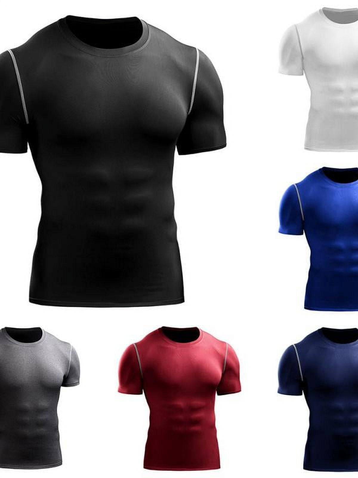  Mava Sports Compression Short Sleeve Shirt for Men - Baselayer  Athletic Workout T-Shirt for Gym Workout : Clothing, Shoes & Jewelry
