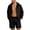 *3-Black, variant on Men's and Men's Plus 2 Piece Sunscreen Windbreaker Set, Zip Up Hooded Jacket and Ice Silk Shorts For Men,Blue,S-5XL