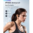 thumbnail image 2 of Bone Conduction Headphones, Open Ear Bluetooth 5.4 Wireless Sports Earphones, IPX6 Sweatproof , 18H Playtime, 27g Lightweight, ENC Noise Cancellation, for Running Cycling Gym Workout, 2 of 10