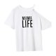 thumbnail image 4 of Camiseta para Mujer Verano Activewear Tops de Verano para Vacaciones Uso Diario Camping S, 4 of 7