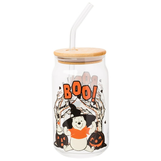 Vaso de cristal Silver Buffalo Winnie the Pooh Halloween 470 ml