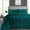 Teal, variant on SGI Bedding 3 Piece Cotton Diamond Ruffle Duvet Cover Egyptian Blue Solid 600TC Twin