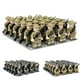 thumbnail image 2 of 24 bloques de construcción de soldados militares bloques de construcción de matriz militar mini juguetes regalo de Navidad para el cumpleaños de los niños, 2 of 3
