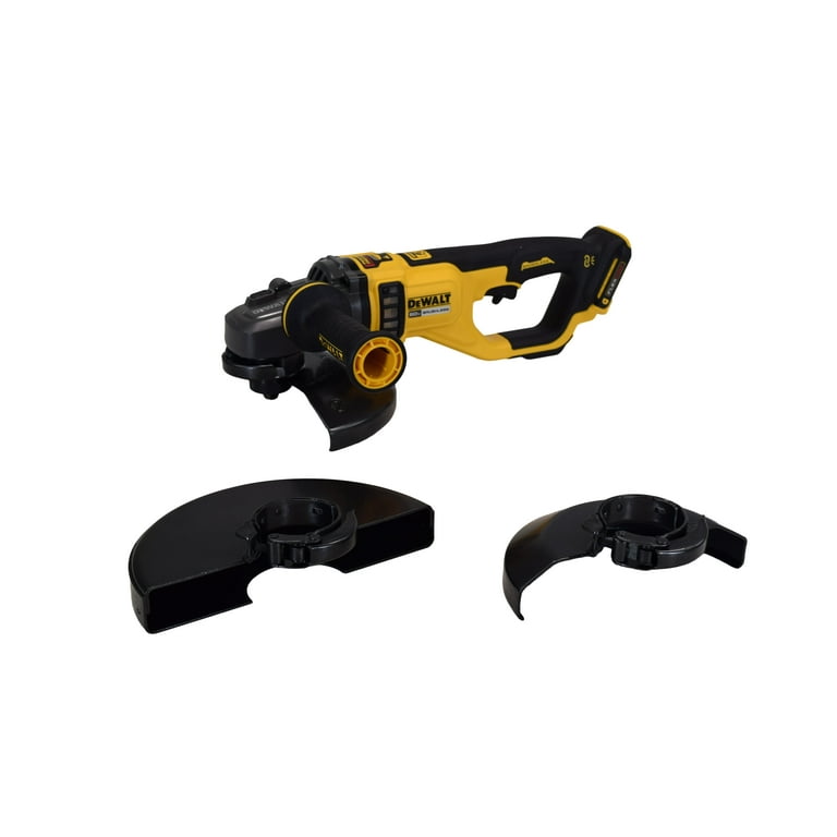 Dewalt DCG460X2 60V MAX Cordless Brushless 7 9 Large Angle Grinder Kit with 2 9Ah Batteries Charger Bag