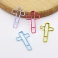 thumbnail image 3 of HBBKVI Macaroon Crosspaper Clip Creatives Office Paper Clip, 3 of 4