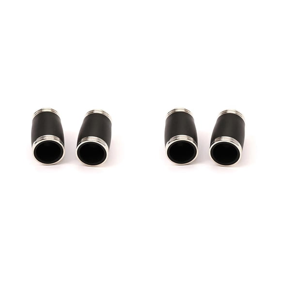 Greeniant Tubo de afinación de clarinete Accesorios de clarinetes profesionales B Tubo plano Instrumento de viento Accesorio Herramienta de reproducción 58mm 2piezas Greeniant  CBP311754