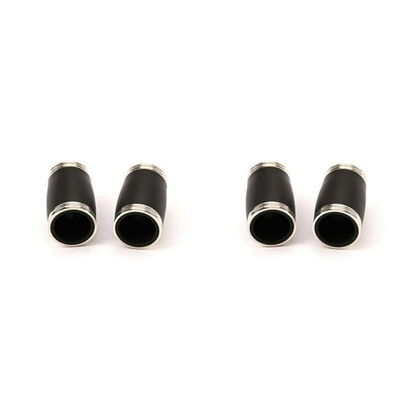 Greeniant Tubo de afinación de clarinete Accesorios de clarinetes profesionales B Tubo plano Instrumento de viento Accesorio Herramienta de reproducción 58mm 2piezas Greeniant CBP311754