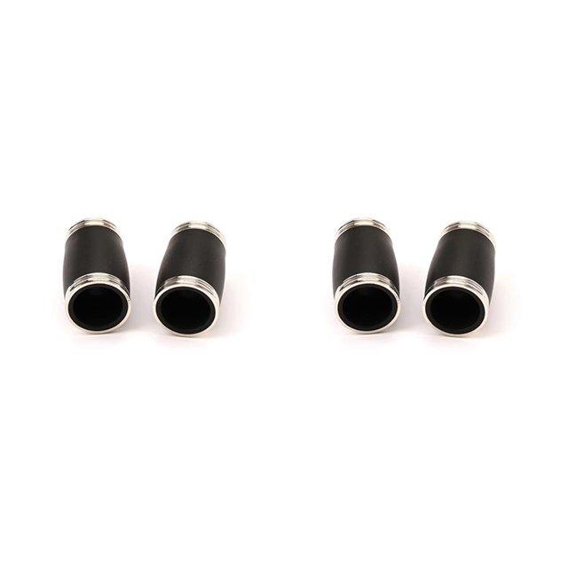 Greeniant Tubo de afinación de clarinete Accesorios de clarinetes profesionales B Tubo plano Instrumento de viento Accesorio Herramienta de reproducción 58mm 2piezas Greeniant CBP311754