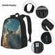 thumbnail image 3 of Balery Starry Sky Cloud Wolf Mochila escolar 3 en 1 para niños: mochila resistente con lonchera térmica y estuche para lápices. Mochila escolar para niños y niñas., 3 of 7