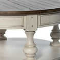 thumbnail image 2 of Liberty Furniture Morgan Creek Round Cocktail Table - White, 2 of 5