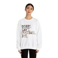 thumbnail image 4 of Sorry Can't Football Bye Unisex Heavy Blend Crewneck Sweatshirt, 4 of 11