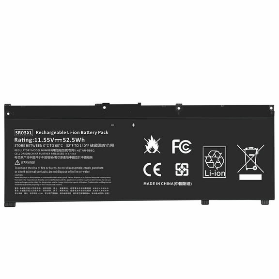 SR03XL Battery for HP Pavilion 15-CX 15-cx0020nr L08855-855 HSTNN-IB8L Notebook