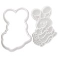 thumbnail image 2 of Airle Cookie Cutter Cute Non Stick Plastic Happy Easter Party Biscuit Embossed Mold Stencil for Kitchen, 2 of 8