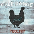 thumbnail image 2 of Lewis, Sheldon 20x20 Gold Ornate Wood Framed with Double Matting Museum Art Print Titled - Free Range Poultry, 2 of 4