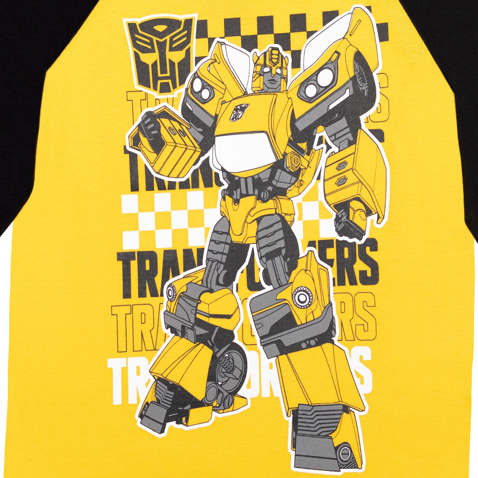 Transformers Bumblebee Optimus Prime Little Boys 2 Pack Long Sleeve T-Shirts Toddler to Big Kid