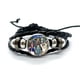 thumbnail image 5 of Pulsera de cuero con cierre azul de Anime para hombre y mujer, brazalete ajustable de estilo Punk, Cosplay Unisex, Isagi, yoachi, Chigiri, Bachira, 5 of 5