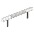 thumbnail image 1 of Emtek 86388US26 Carbon Fiber Silver 5-Inch Bar Pull, 1 of 1