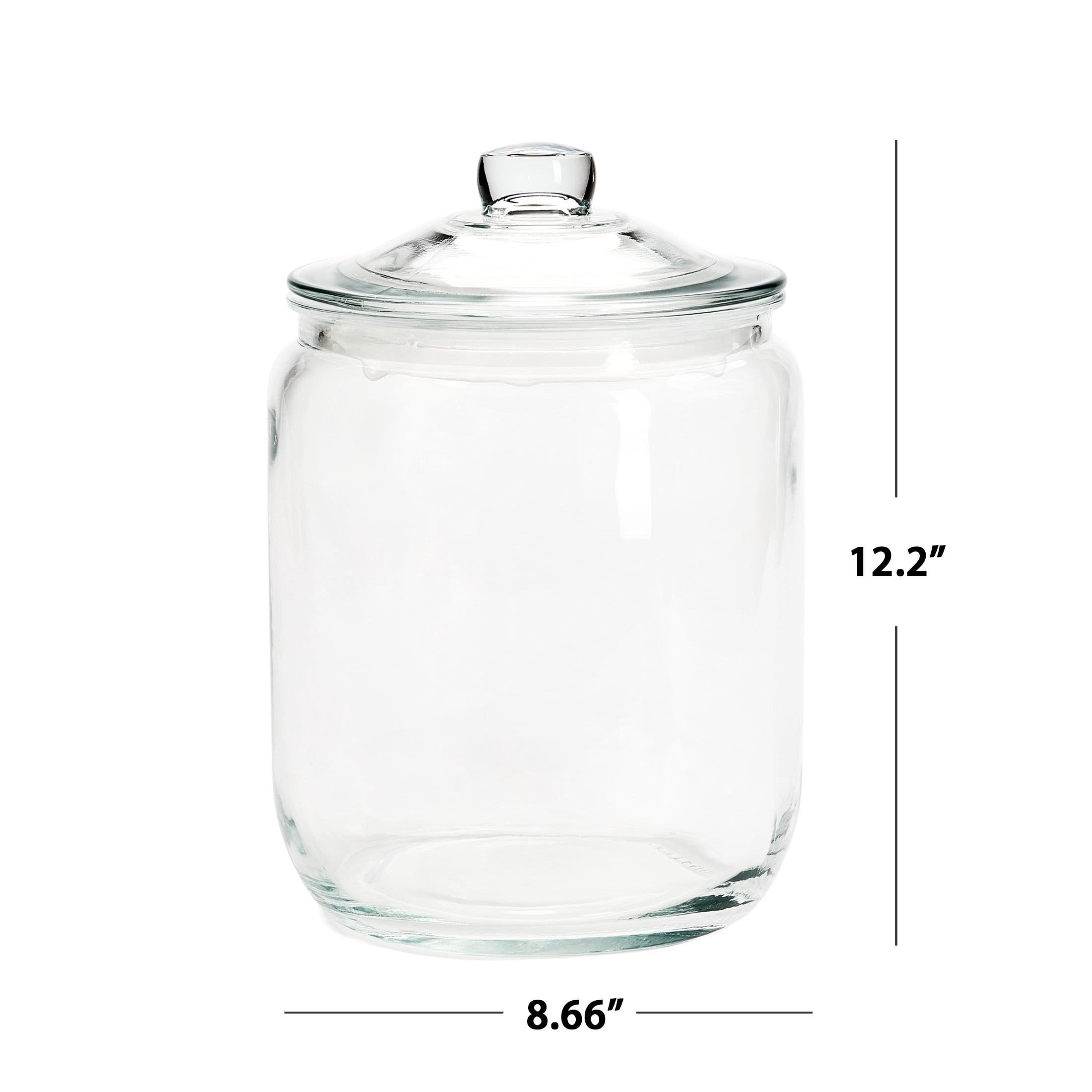 Mainstays 2 Gallon Glass Storage Jar with Lid