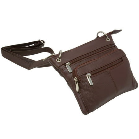 Women's Leather Purse Cross Body Shoulder Bag Handbag Organizer