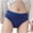 Blue, variant on Iyufng Plus Size Panties for Women,Women's Panties Women's Solid Color Striped Mid High Waist Leak Proof Physiological Menstrual Underwear,Period Panties