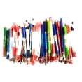 thumbnail image 4 of Lote al por mayor de 100 bolígrafos de tinta con punta de bola de plástico con estampado incorrecto, 4 of 6