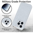 thumbnail image 2 of White Leopard Designed for iPhone 14 Pro Max Case, Cute Cheetah Print Pattern Rugged TPU Phone Case for Girls Women Men, Leopard iPhone 14 Pro Max 6.7 Inch, 2 of 6