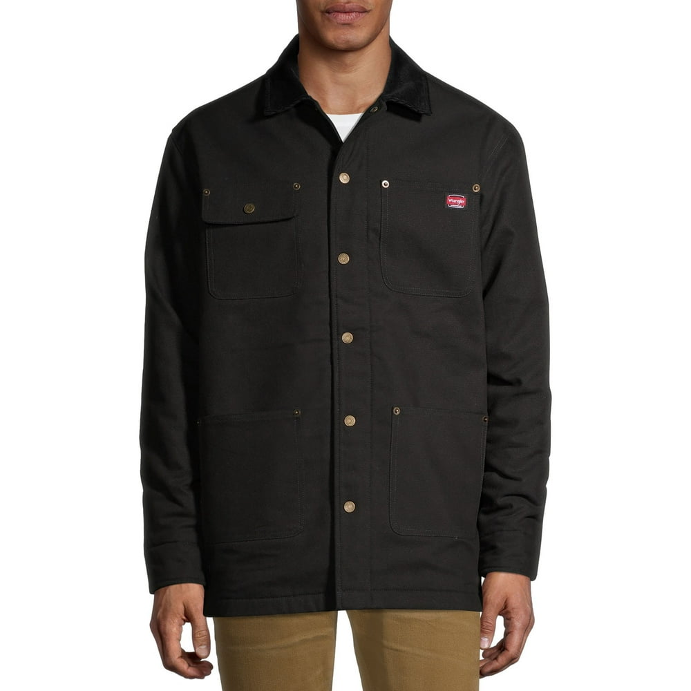 Wrangler Wrangler Men's Flex Barn Chore Coat Jacket with Warm Durable