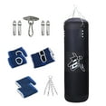 thumbnail image 2 of funtasica Boxing Bag Boxing Sandbag with Hanging Hook Fitness Unfilled Bag Punching Bag for Kids Home Gym Judo Kickboxing Body 120cm, 2 of 8