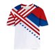 thumbnail image 3 of Fiudx Ofertas y Liquidaciones Camiseta de Manga Corta con Cuello Redondo y Estampado Retro para Mujer, 3 of 3