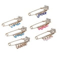 thumbnail image 4 of Brooch, 6 Colors Elegant Style Bright Golden  Jewelry  For Parties For Gift For Appointments, 4 of 8
