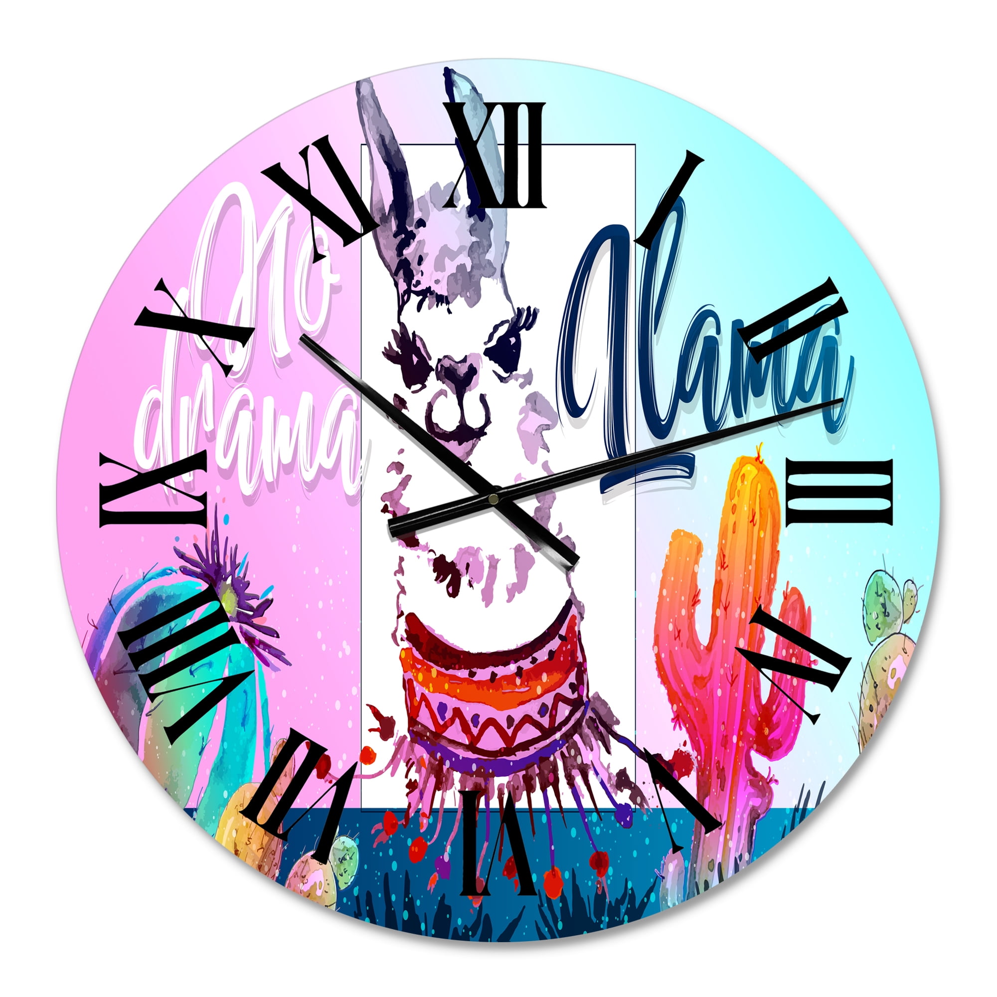Designart 1 in Quartz Wall Clock