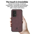thumbnail image 3 of Nalacover Case for Samsung S8 Plus,Slim Luxury Premium PU Leather Non-Slip Grip Shockproof Bumper Anti-Scratch [ with Tempered Glass Screen Protector ] Cases for Samsung Galaxy S8 Plus, Wine Red, 3 of 8