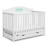 Graco Story Customizable 5-in-1 Convertible Crib with Drawer White