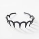 thumbnail image 2 of Fiudx Diadema Ondulada de Carey, Banda para Peloton con Dientes de Peine Antirroturas, Elegante Accesorio Diario, Herramienta de Peinado para Mujer, Regalo Duradero., 2 of 2